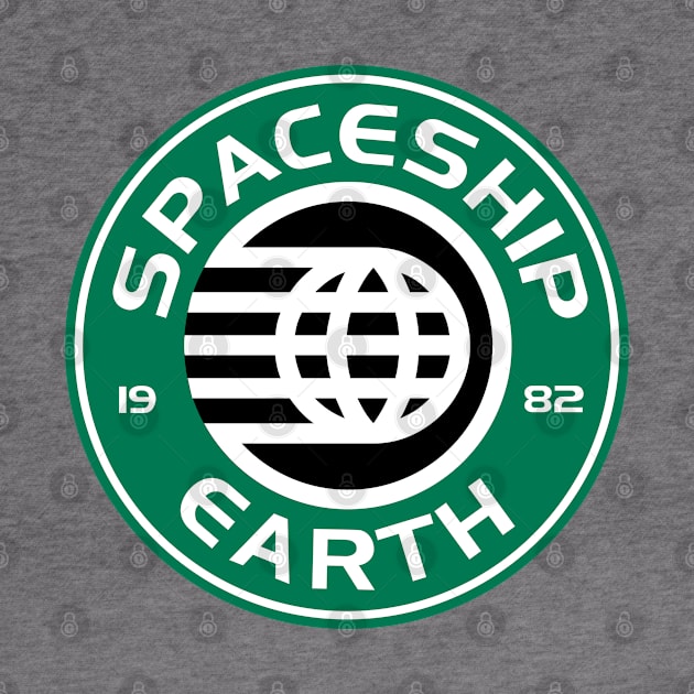 Spaceship Starbucks by GrizzlyPeakApparel